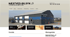 Desktop Screenshot of naestved-bilsyn.dk